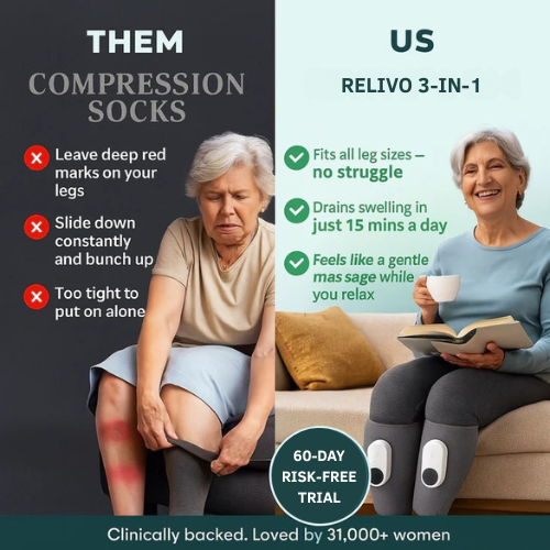 Relivo 3-in-1 Leg Massager